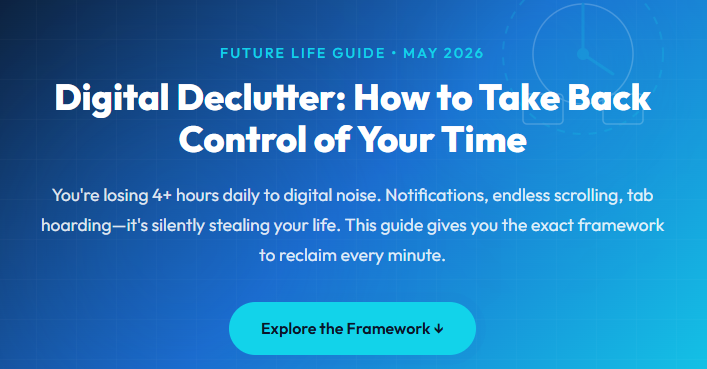 Digital Declutter: How to Take Back Control of Your Time